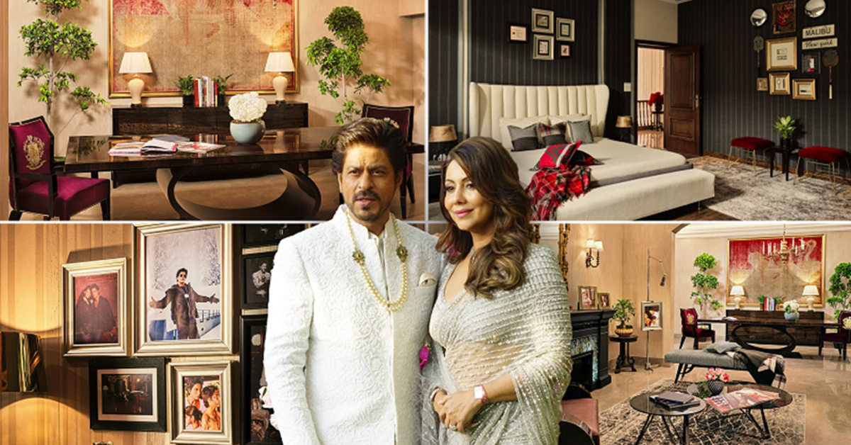 जन्नत से भी खूबसूरत है शाहरुख खान का घर ‘मन्नत’, पहली बार सामने आई शाहरुख खान के बेडरूम की तस्वीरें