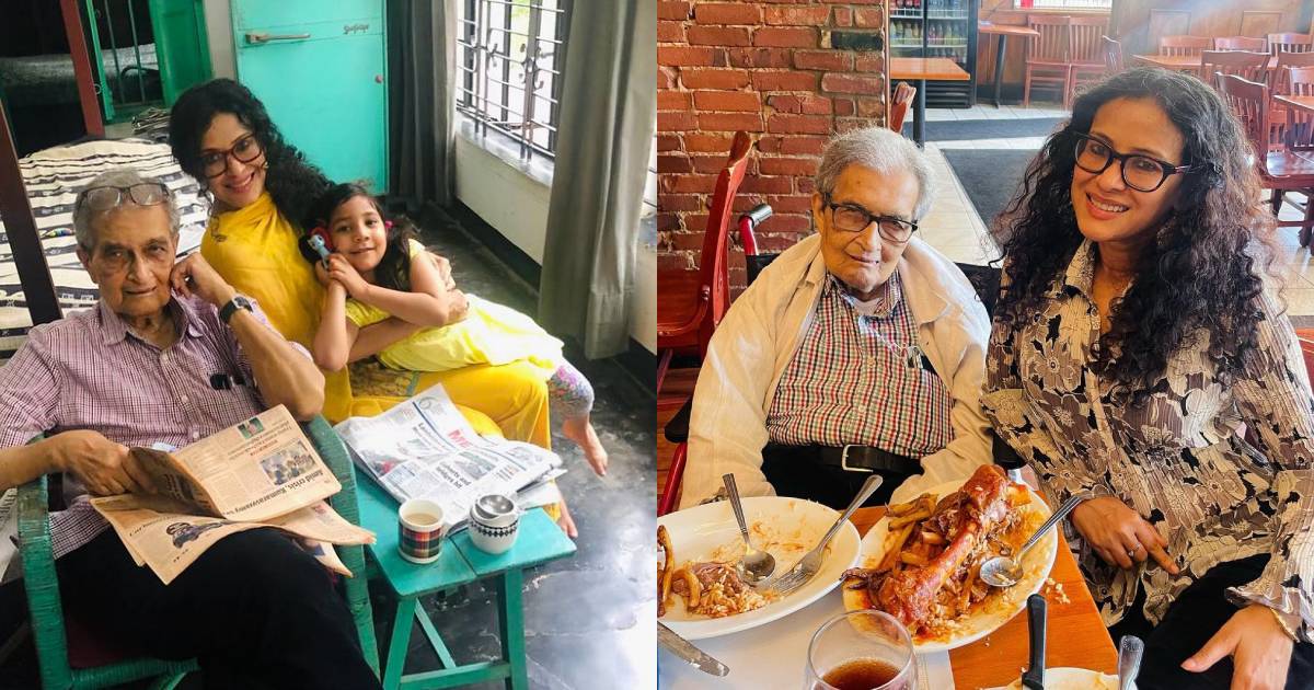 Amartya Sen’s Death Rumors:नंदना सेन ने शेयर की नोबेल पुरस्कार विजेता अमृत्य सेन की तस्वीर खारिज की निधन की अफ़वा